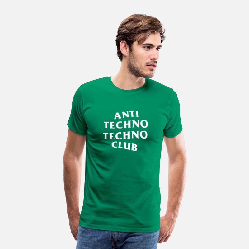 Anti Techno Techno Club White Logo