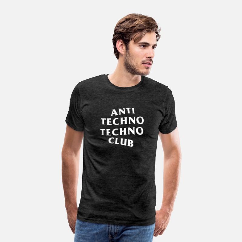 Anti Techno Techno Club White Logo