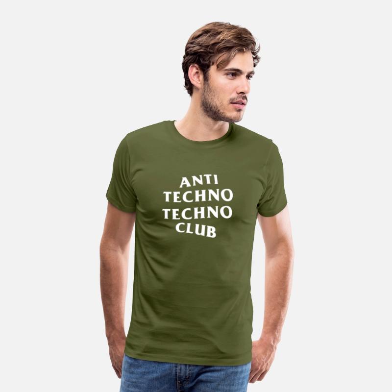 Anti Techno Techno Club White Logo