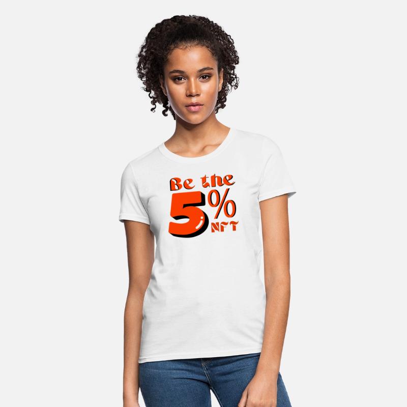 Be the 5 percent NFT slogan