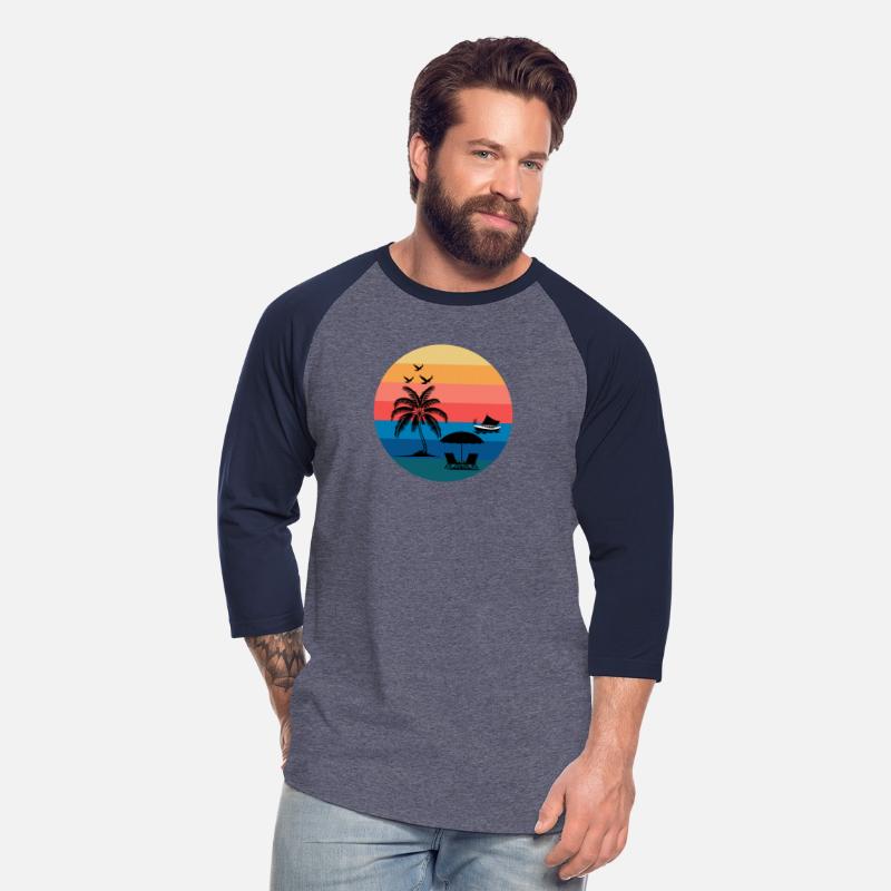 Beach Sunset T-shirt design