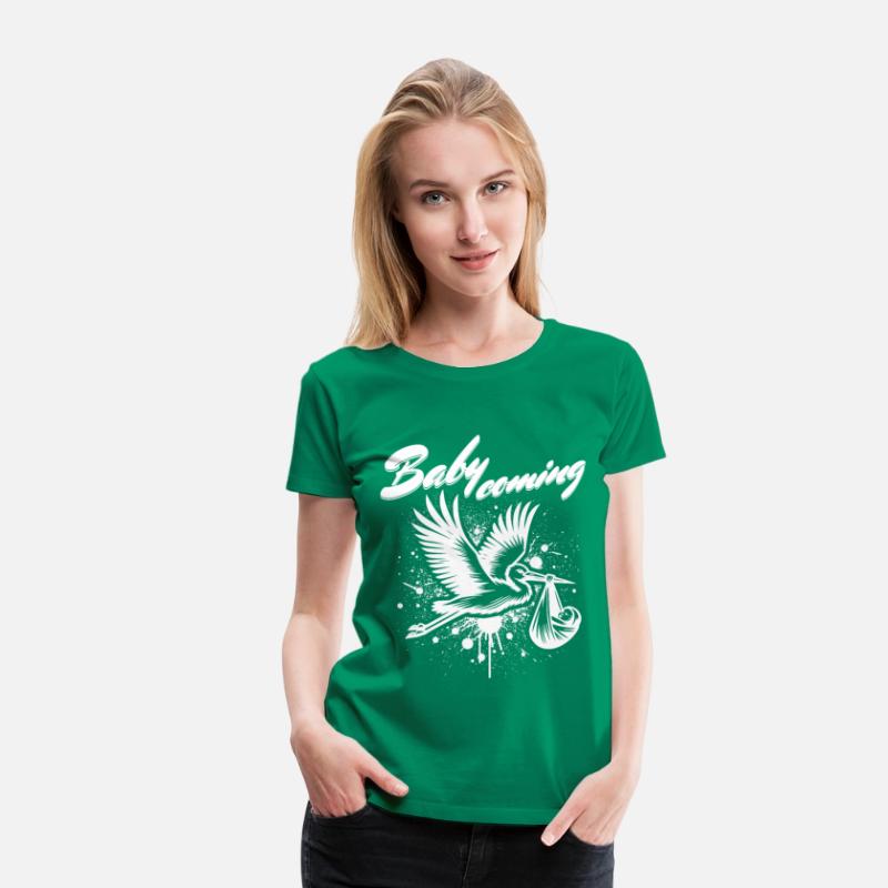 Expectant Mother Stork Brings The Beautiful News