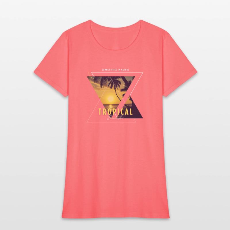 🌴 Golden Coast Vibes Tee