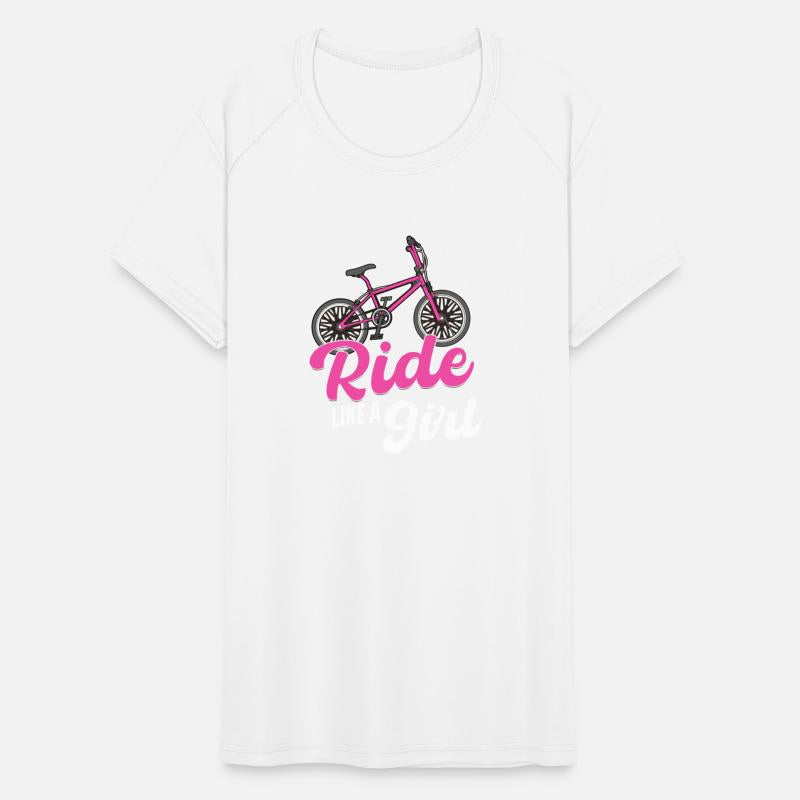 Ride Like A Girl BMX Racing Automobile Triathlon