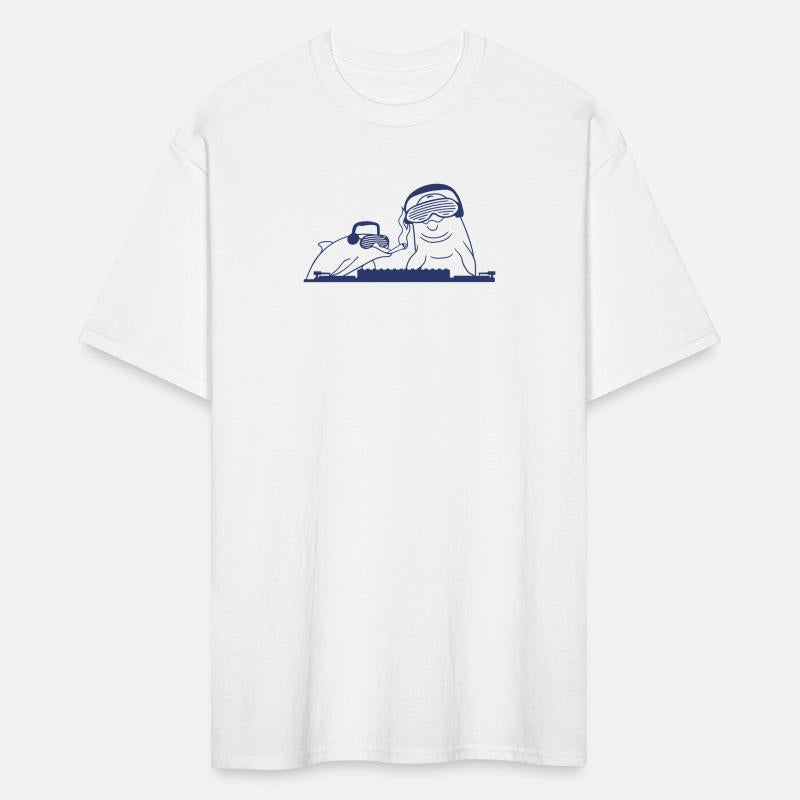 2 Dolphins Team Duo DJ Turntable Mixer Music Party