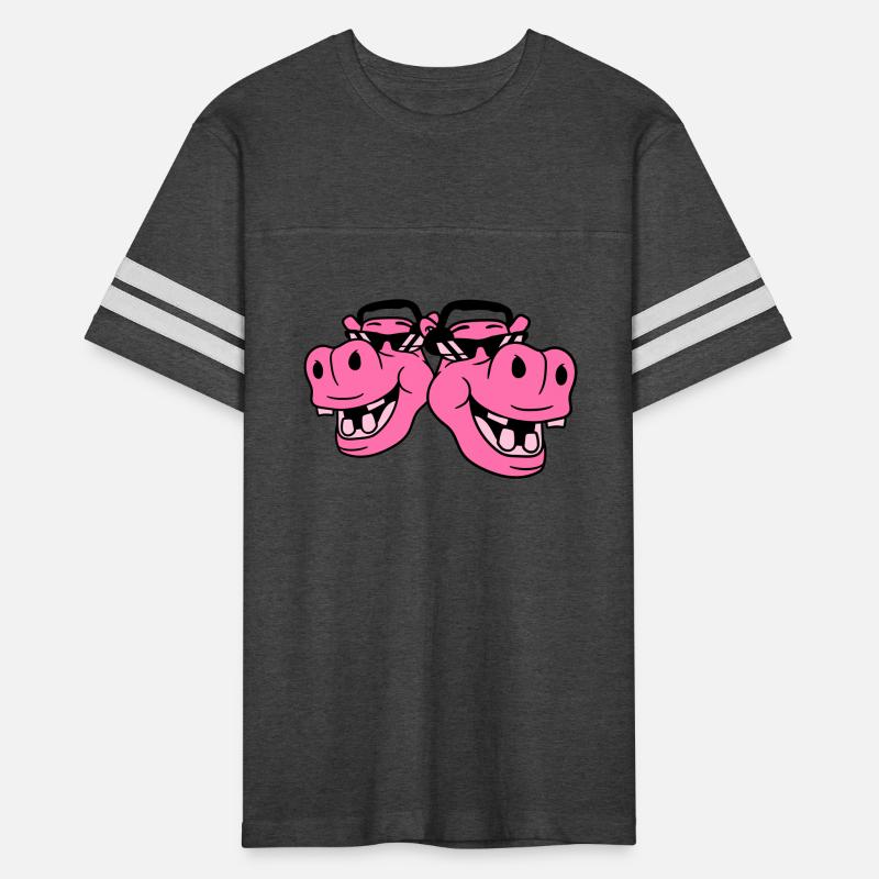 2 Pink DJ Laughing Hippo Sunglasses Music Faces