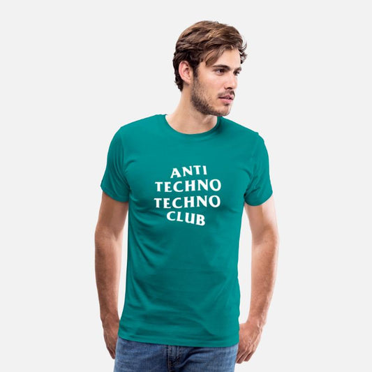 Anti Techno Techno Club White Logo