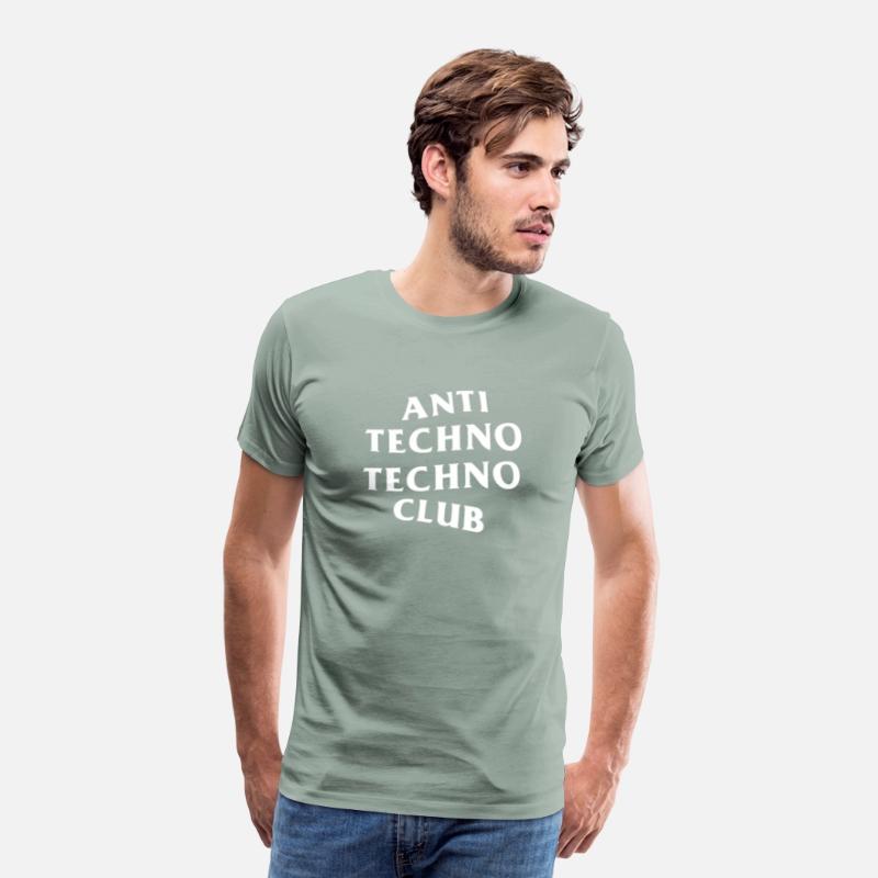 Anti Techno Techno Club White Logo