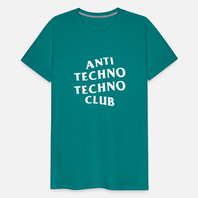 Anti Techno Techno Club White Logo