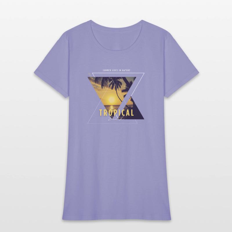 🌴 Golden Coast Vibes Tee