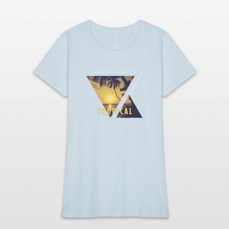 🌴 Golden Coast Vibes Tee